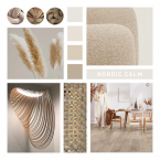 Moodboard - 800 x 800 mm - Nordic Calm