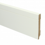 MDF Tijdloze plint 90x12 wit voorgelakt RAL 9010 0