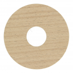 Zelfkl. rozet (17 mm) new england oak (10 st.)