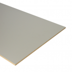 Dubbel stootbord Donker Taupe 136x40cm