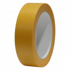 Afplaktape washi oranje 25 mm, 50 mtr