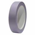 Afplaktape washi lila 19 mm, 50 mtr