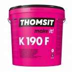 Thomsit K190F vezelversterkte PVC/rubberlijm 13 kg 0