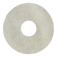 Zelfkl. rozet (17 mm) Valley Stone l. grey (10 st.)