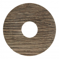 Zelfkl. rozet (17 mm) Mountain Oak black (10 st.)