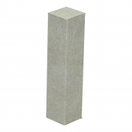 Hoek/eindstuk folie 4st. Valley Stone light grey 0