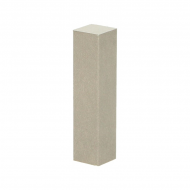 Hoek/eindstuk folie 4st. beige beton donker 0