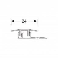 Design Clip 4-7,5 mm 578 dilatatieprofiel RVS