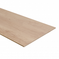 Dubbel stootbord hoogland eiken 160 x 40 cm