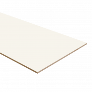 Dubbel stootbord folie 138 x 40 cm RAL9010/RAL7043