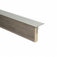 Uitloop. alu zilver Urbino Kast Eik Antra 90x5,7cm