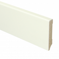 MDF plinthe moderne 70x12 prépeint blanc RAL 9010