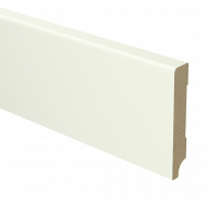 MDF plinthe moderne 90x15 prépeint blanc RAL 9010