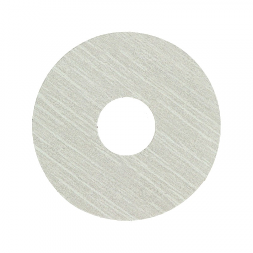 Zelfkl. rozet (17 mm) eiken beige wit 0